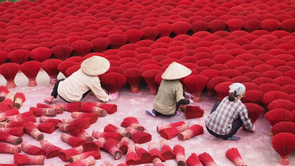 하노이_incense village